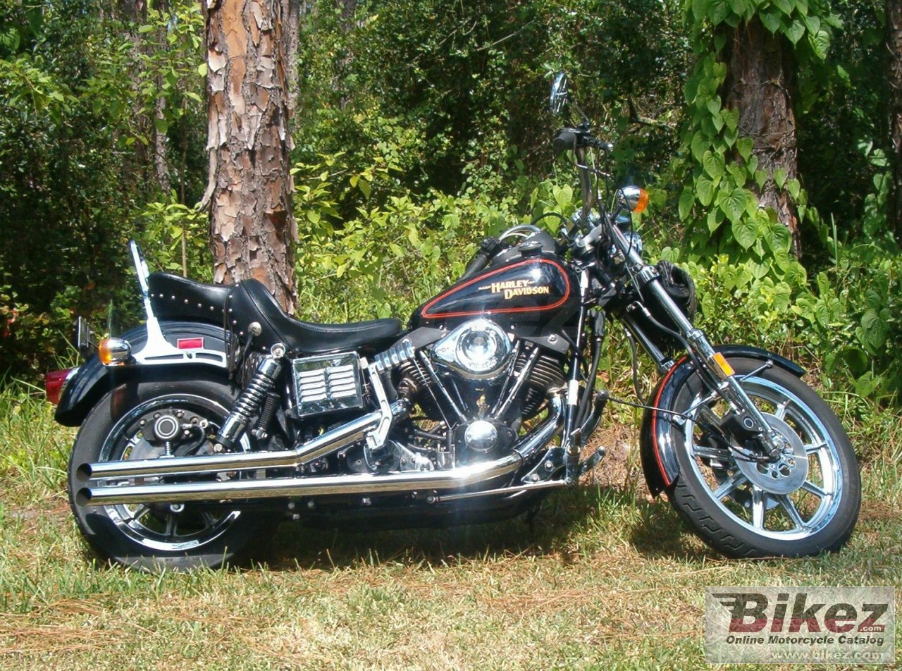 Big  fxs 1340 low rider picture and wallpaper from Bikez.com